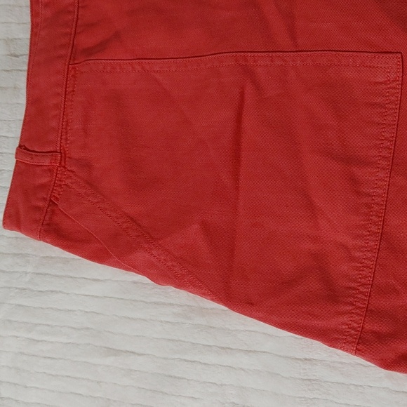 Universal tread red orange women's shorts size 12 NWT - Picture 2 of 7